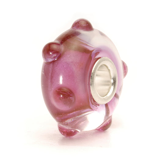 Pink Bud Bead by Trollbeads. Classic Beads.