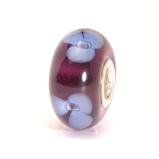 Purple Flower Bead by Trollbeads. Classic Beads.