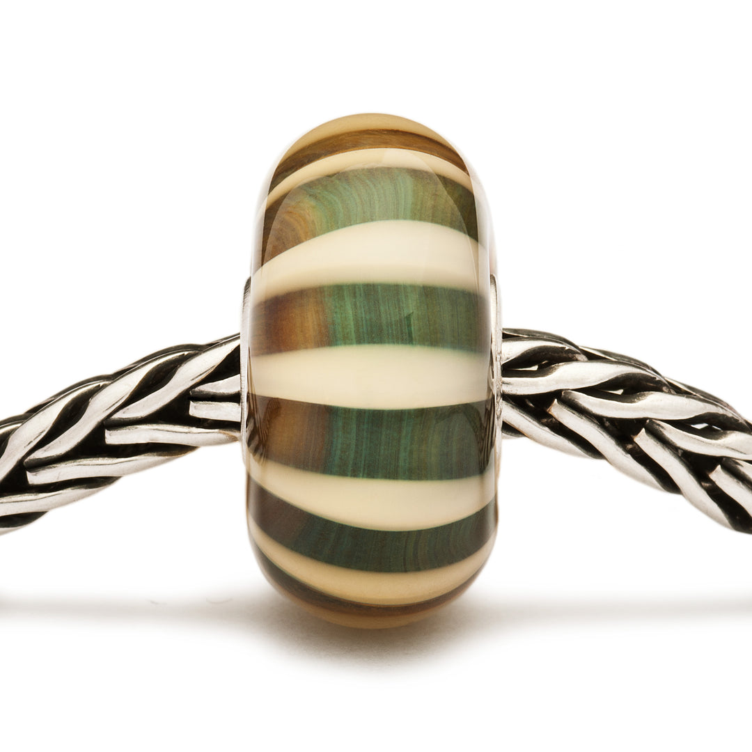 Organic Stripe Bead by Trollbeads. Classic Beads.