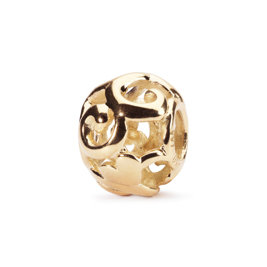 First Signs, Gold by Trollbeads. Classic Beads.