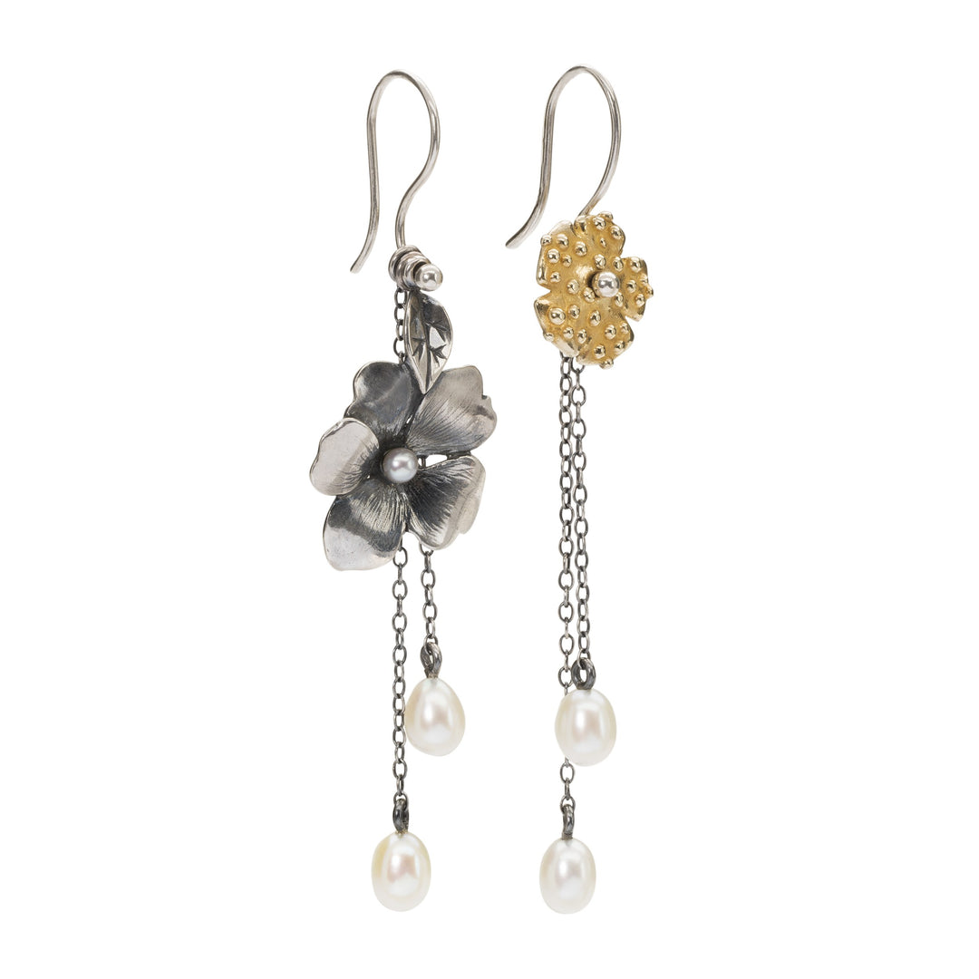 Flower Freedom Earrings by Trollbeads. Earring Pendant.