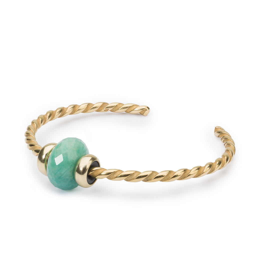 Amazonite by Trollbeads. Faceted Beads.