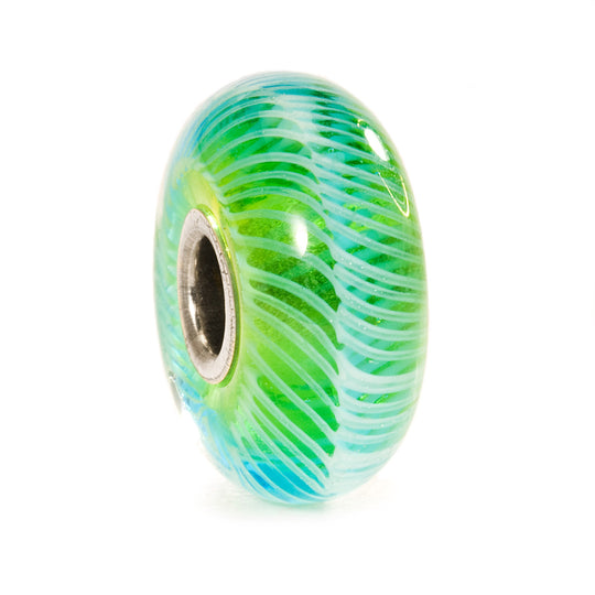 Turquoise Feather Bead - Trollbeads