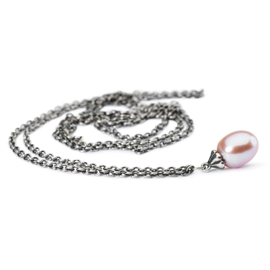 Fantasy Necklace with Rosa Pearl by Trollbeads. Necklace.