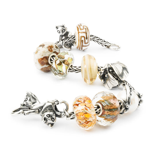 Sun & Soil Bead by Trollbeads. Faceted Beads.