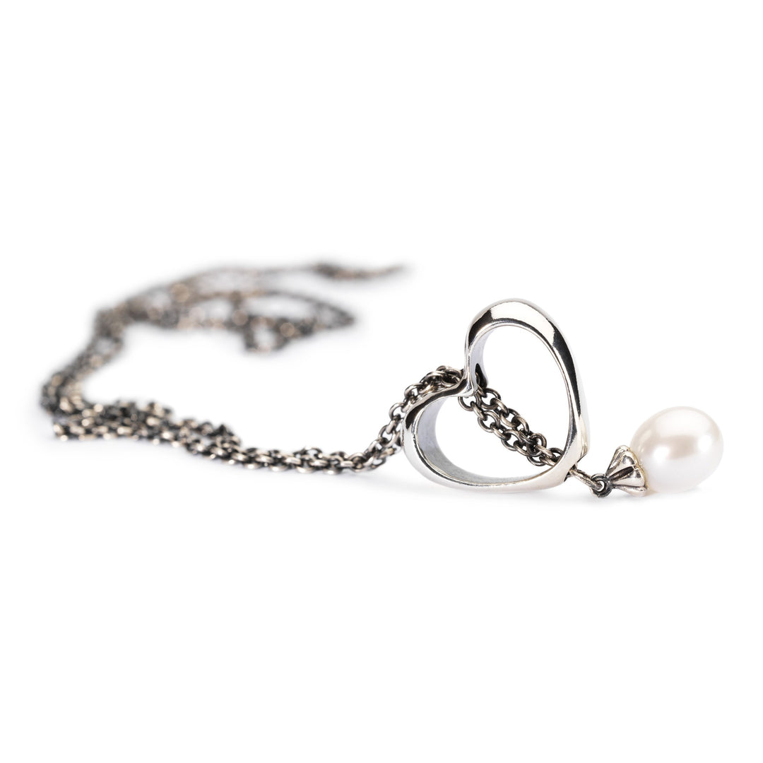 Fantasy Necklace With White Pearl by Trollbeads. Necklace.