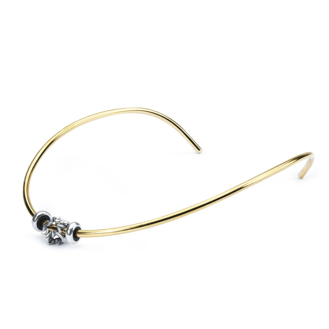 Gold Plated Neck Bangle - Trollbeads