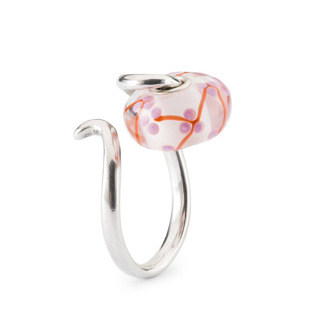 Peach Blossom Bead by Trollbeads. Classic Beads.