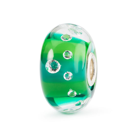 Lucky Diamond Sparkle Bead by Trollbeads. Classic Beads.