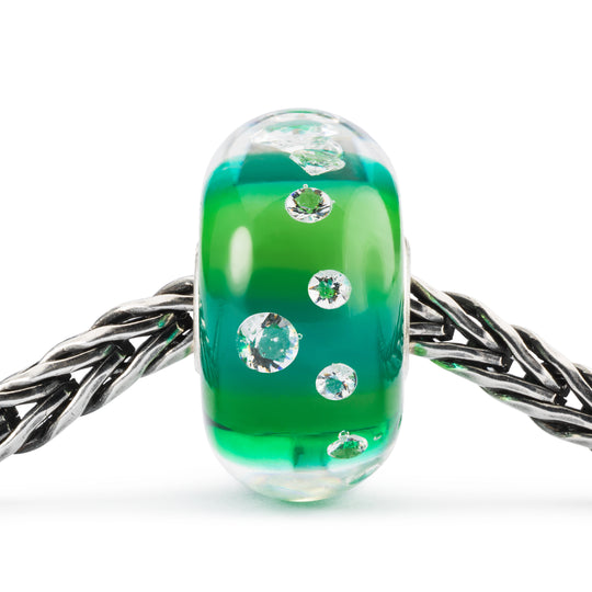 Lucky Diamond Sparkle Bead by Trollbeads. Classic Beads.