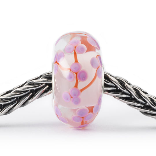 Peach Blossom Bead by Trollbeads. Classic Beads.