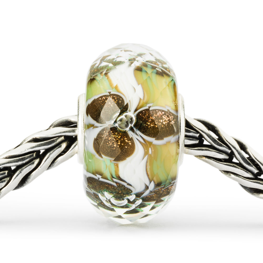 Apologetic Flower Bead by Trollbeads. Faceted Beads.