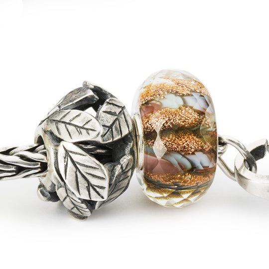 Sun & Soil Bead by Trollbeads. Faceted Beads.