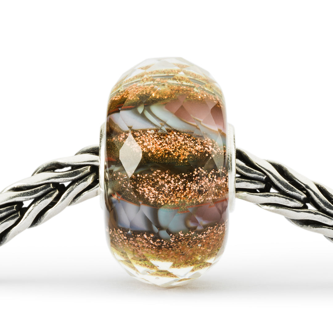 Sun & Soil Bead by Trollbeads. Faceted Beads.