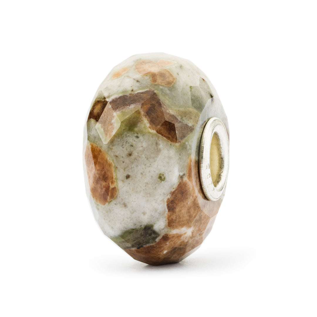 Garnet Feldspar Bead