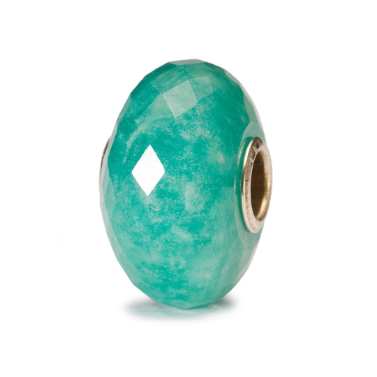 Amazonite by Trollbeads. Faceted Beads.