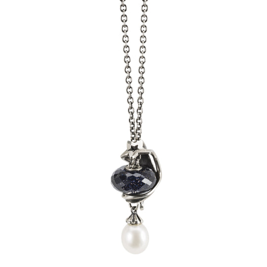 Fantasy Necklace With White Pearl by Trollbeads. Necklace.