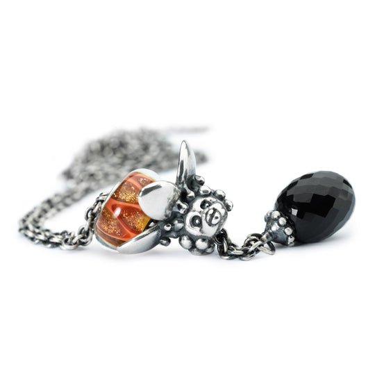 Fantasy Necklace Black Onyx by Trollbeads. Necklace.