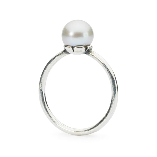 Grey Pearl Ring by Trollbeads. Ring.