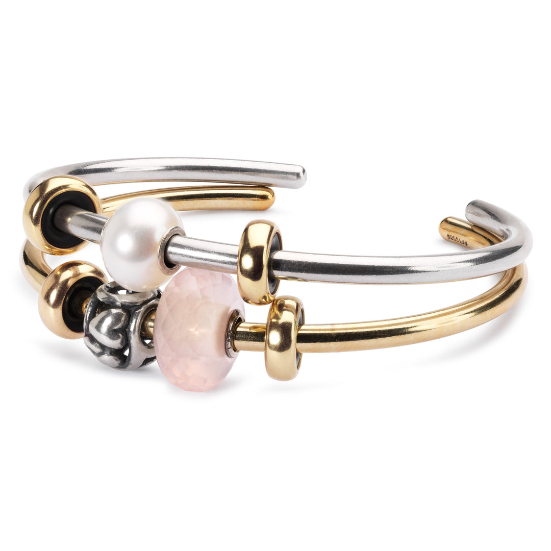 Gold Spacer, by Trollbeads. Spacer.