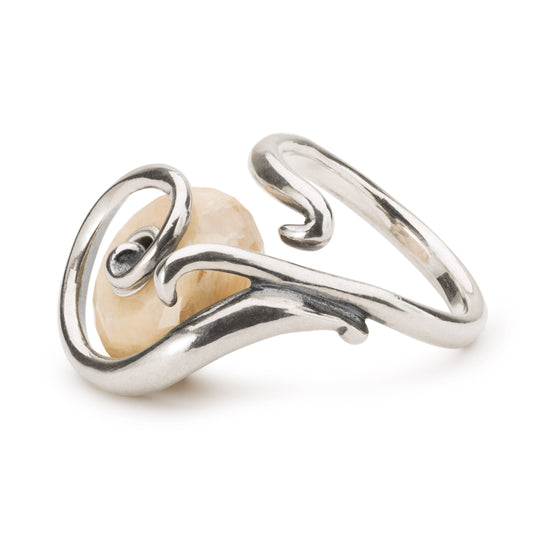 Swirling Fantasy Ring by Trollbeads. Customisable Ring.