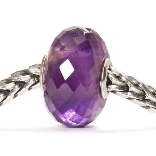 Amethyst by Trollbeads. Faceted Beads.