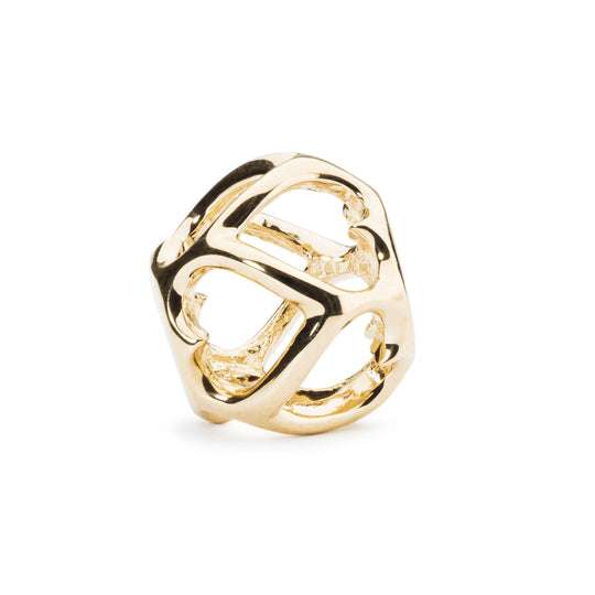 Opposites Attract, Gold by Trollbeads. Classic Beads.