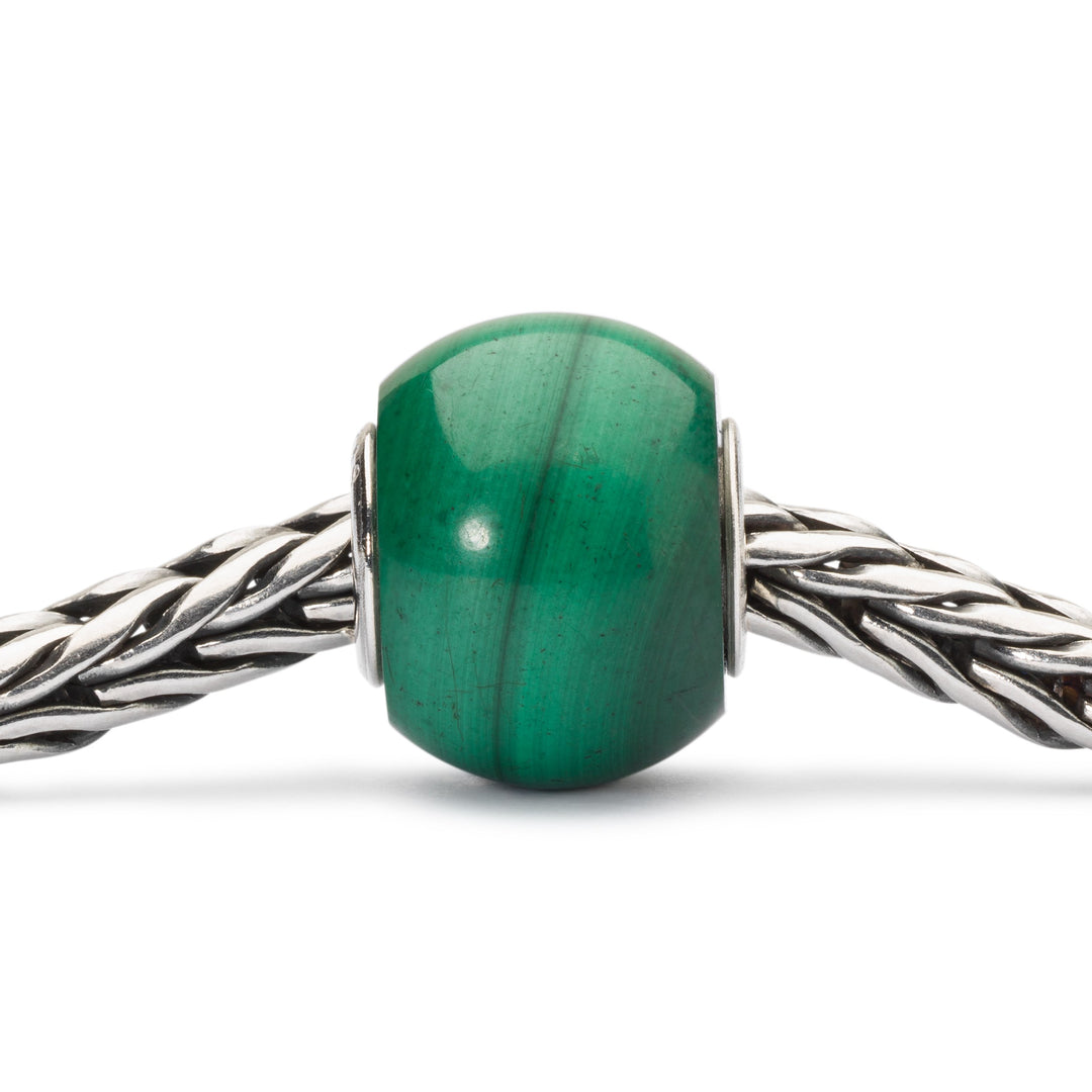 Round Malachite by Trollbeads. Classic Beads.