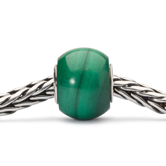 Round Malachite by Trollbeads. Classic Beads.