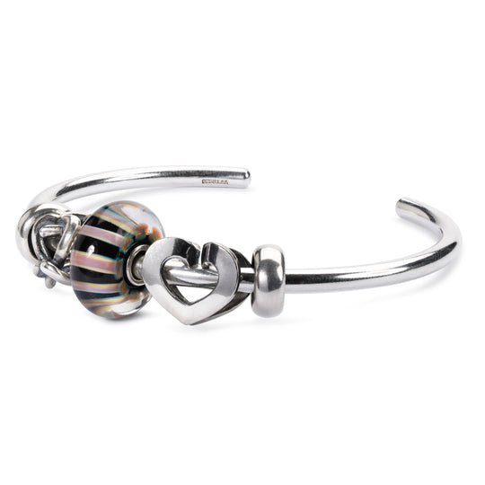 Silver Spacers (pair) by Trollbeads. Spacer.