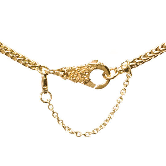 Safety Chain, Gold by Trollbeads. Classic Beads.