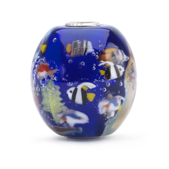 Blue Ocean Bead by Trollbeads. Classic Beads.