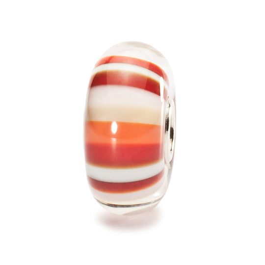 Strawberry Stripes Bead - Trollbeads