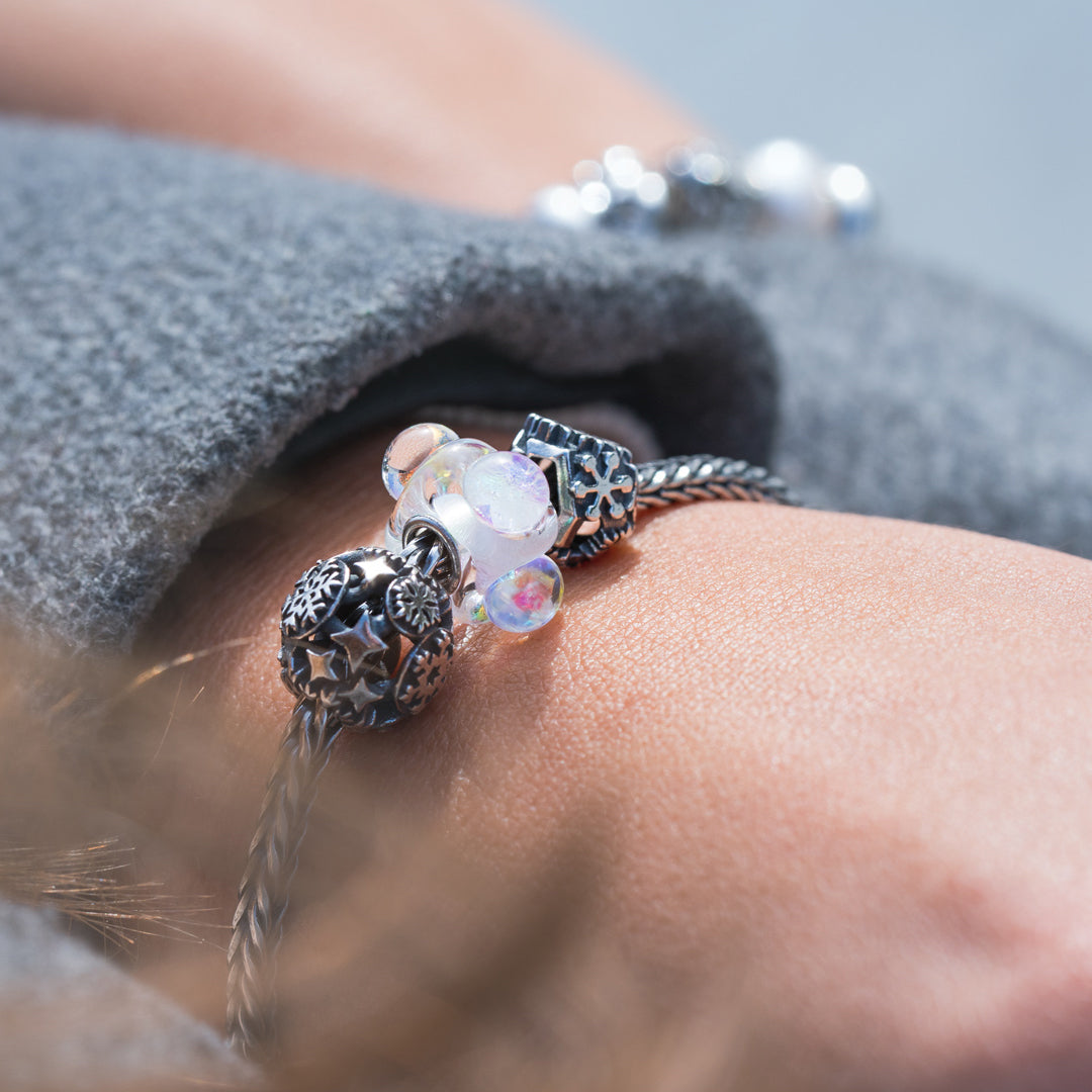 Snow Spacer by Trollbeads. Spacer.